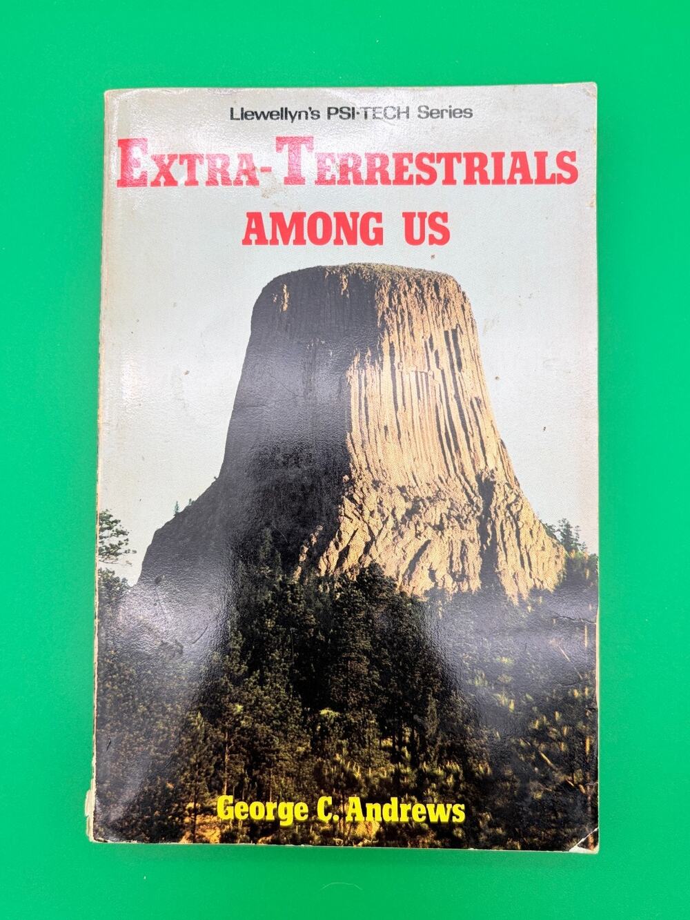 UFO Book Extra Terrestrials Among Us George Andrews 1986 Paperback Paranormal